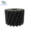 Black Plastic / Nylon Helical Gear